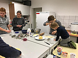 Pl&auml;tzchen backen im Nachwuchsorchester